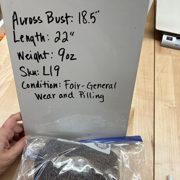 Skunkfunk Navy Long-Sleeve Knit Top With Textured Cowl Neck Size 4 - Picture 13 of 13